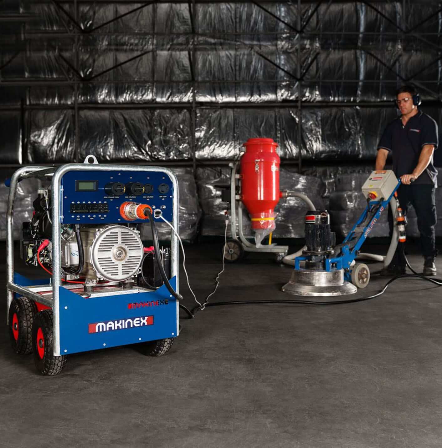 Makinex 15000W/16000W Generator 120/240V Dual Phase Gas Honda GX690 Engine Electric Start New