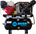 Mega Compressor MP-13030GTUS Air Compressor 13 HP 30 Gallon Honda GX390 Engine Two Stage Electric Start New