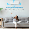 Costway Thundrive 18000 BTU 2 Zone 20 SEER2 Mini Split AC Heat Pump 89167235 New