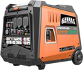 GENMAX GM8500iAED 50A 6500W/8500W Inverter Generator Dual Fuel Gas Propane Low THD Remote Start CO Sensor New
