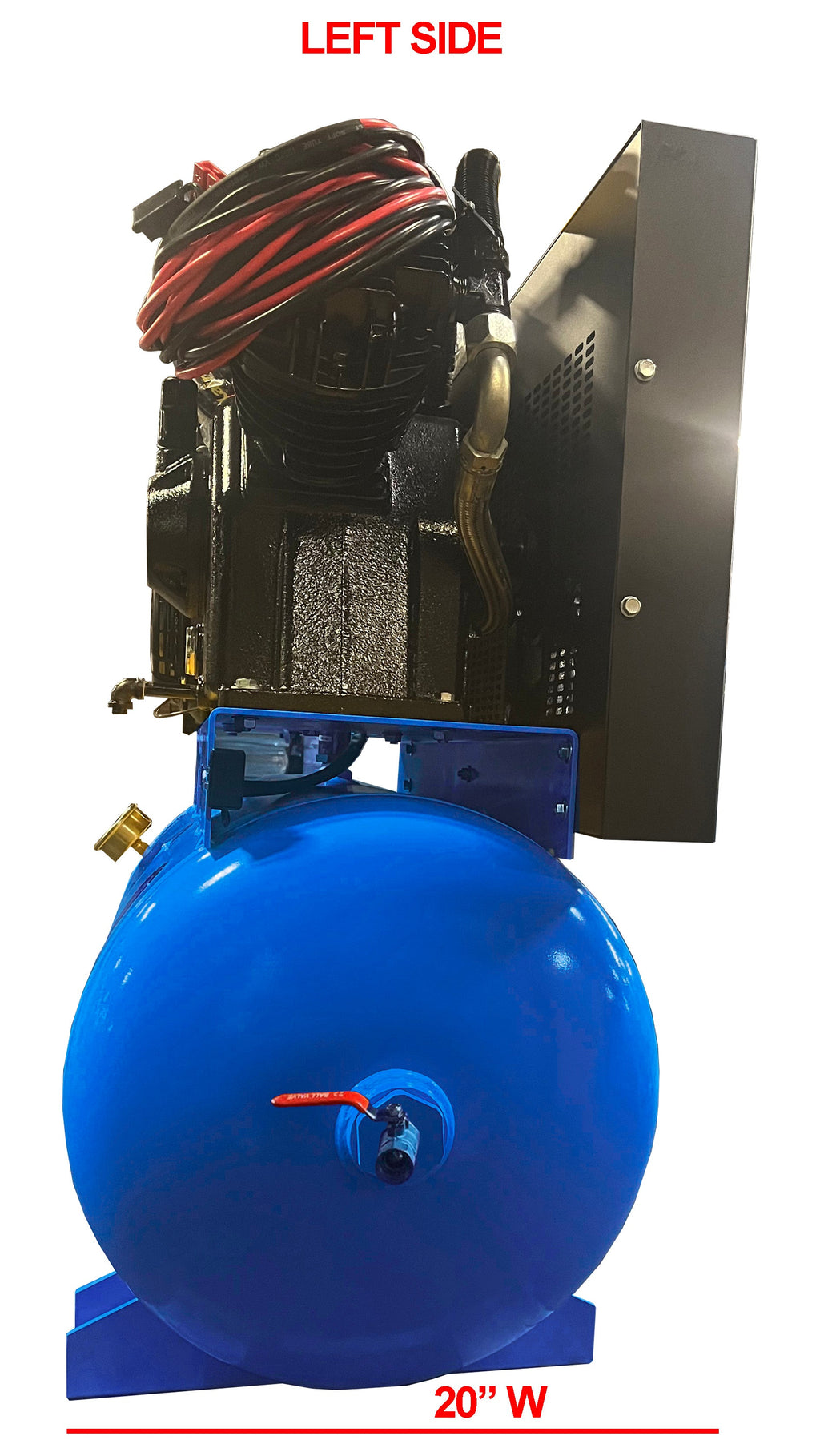 Eagle Truck Mount Air Compressor 200 PSI 55 Gal. 36 CFM 18 HP Vanguard Electric Start 18G55TRKE New