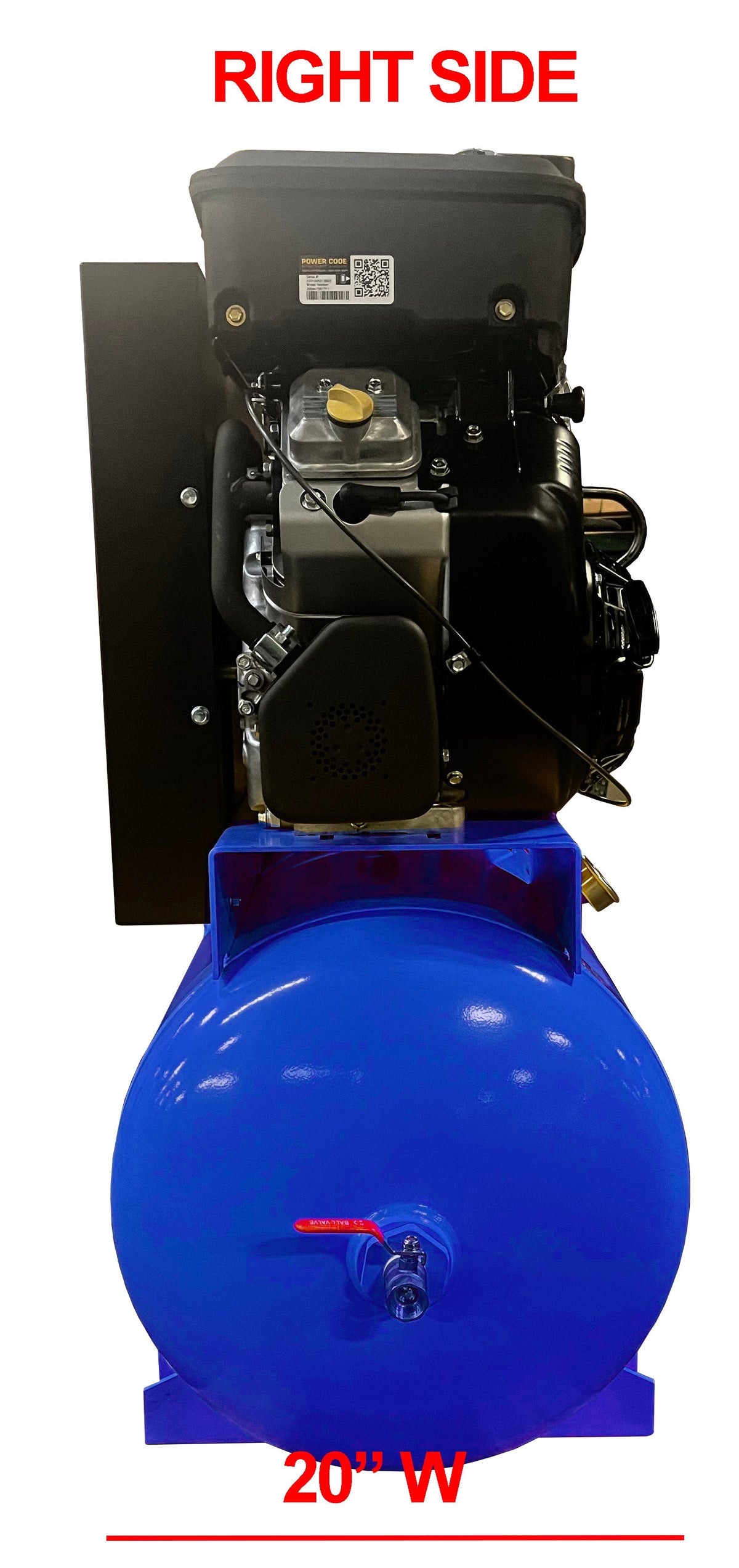 Eagle Truck Mount Air Compressor 200 PSI 55 Gal. 36 CFM 18 HP Vanguard Electric Start 18G55TRKE New