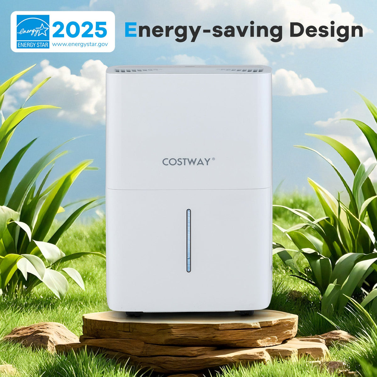 Costway 65 Pint Dehumidifier w/ 24H Timer LED Display 193628475 New