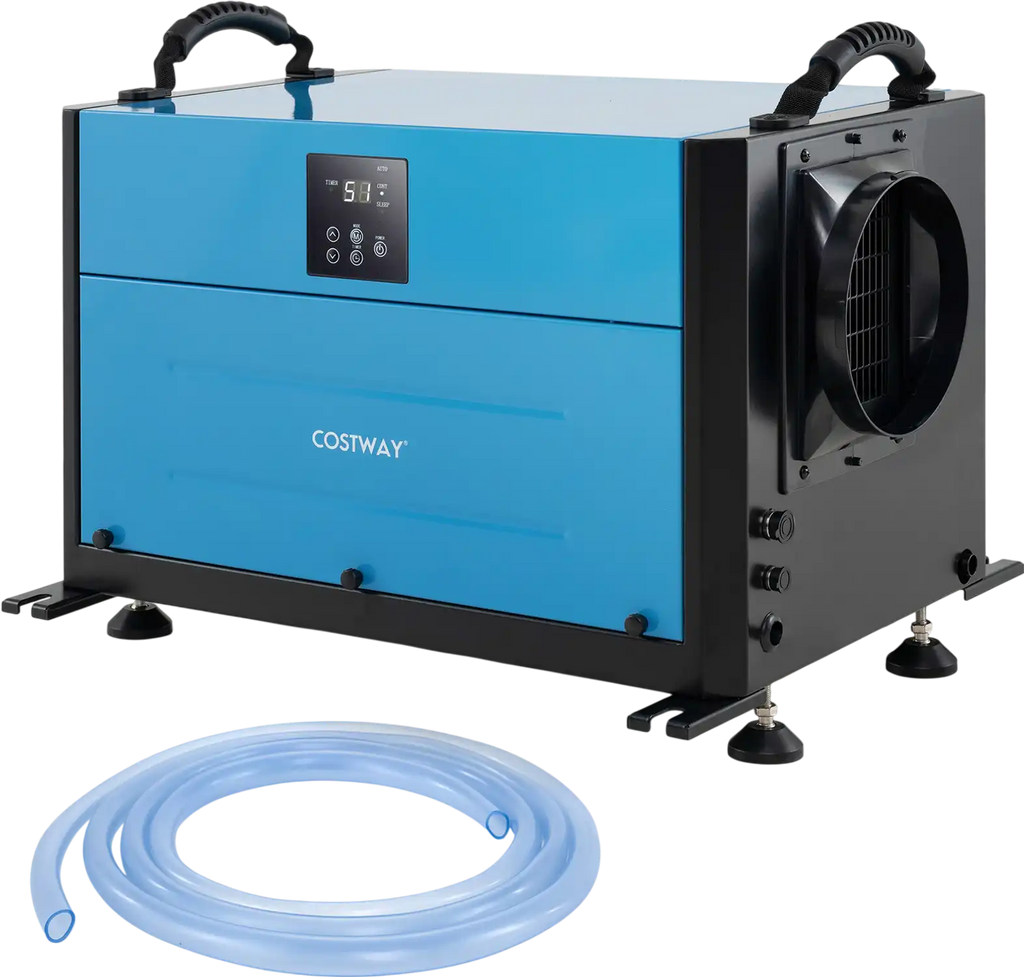 Costway 192 Pint Crawl Space Dehumidifier 3 Modes 24H Timer 369128574 New