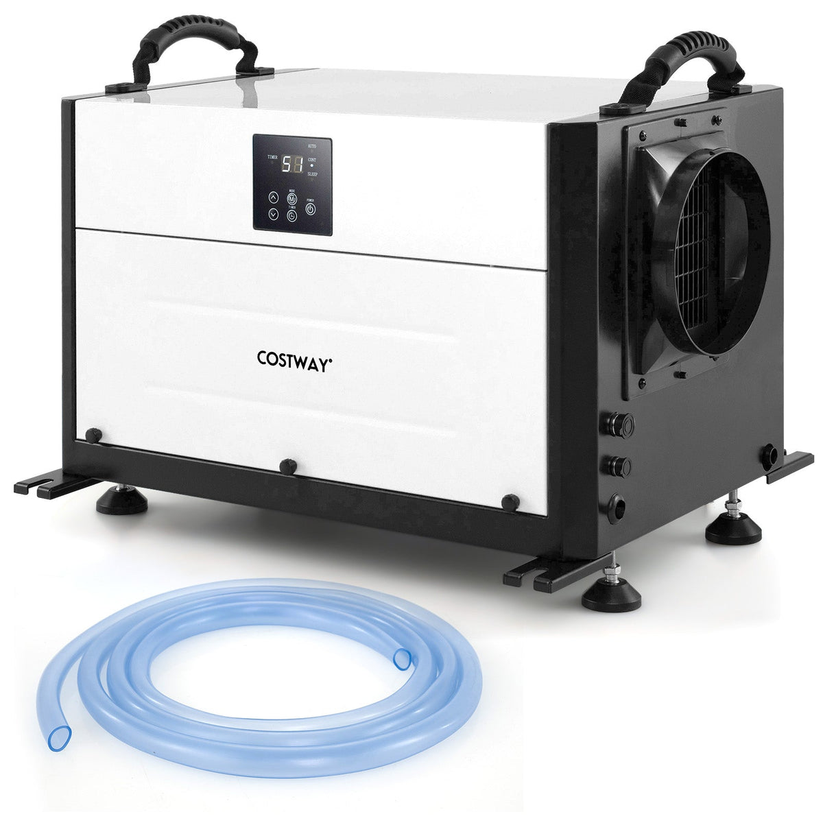 Costway 192 Pint Crawl Space Dehumidifier 3 Modes 24H Timer 369128574 New