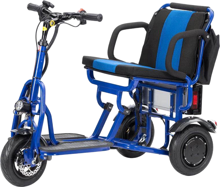 Alton Culver Cougar Mobility Scooter 3-Wheel Foldable 25 Mile Range 12 MPH 48V 500W New