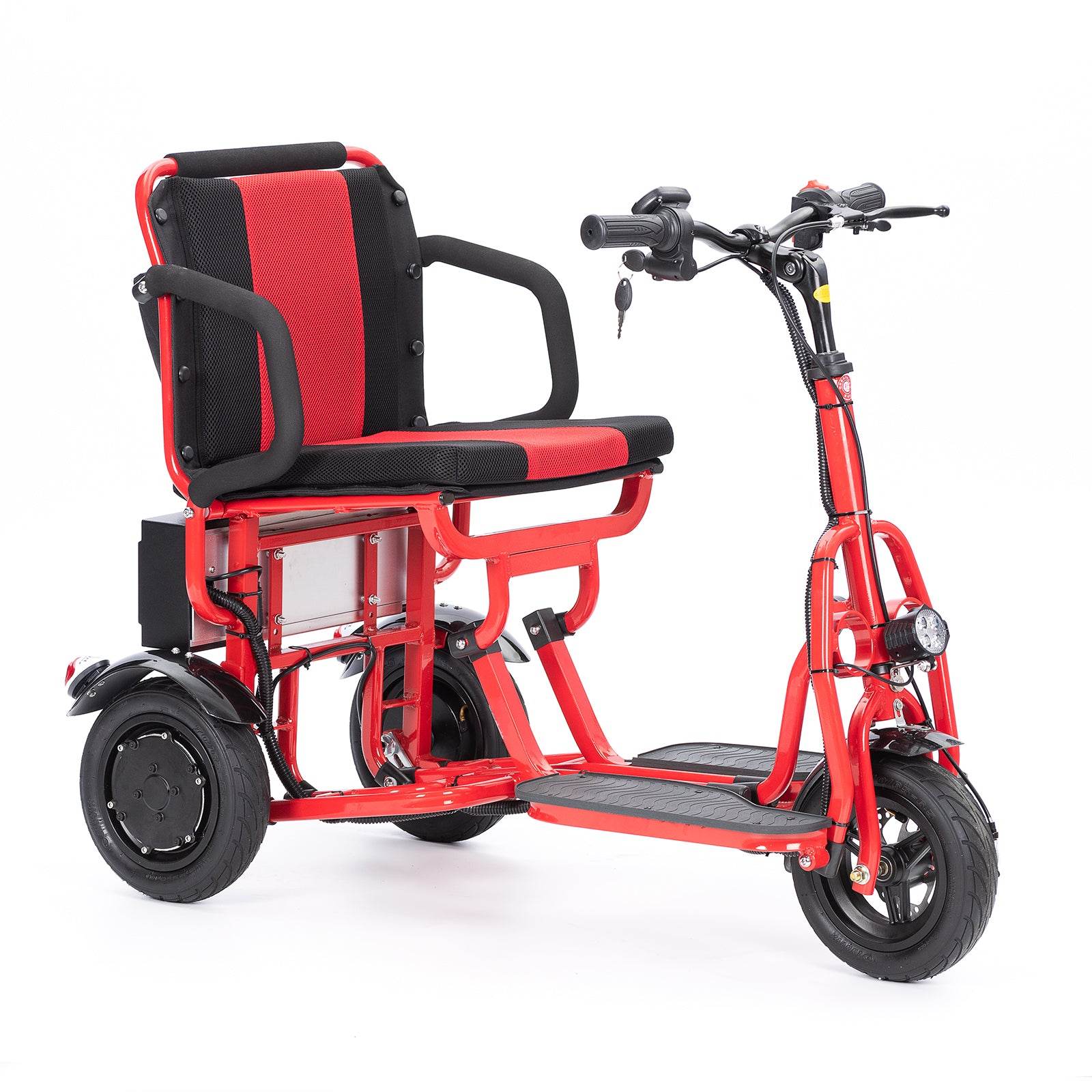 Alton Culver Cougar Mobility Scooter 3-Wheel Foldable 25 Mile Range 12 MPH 48V 500W New