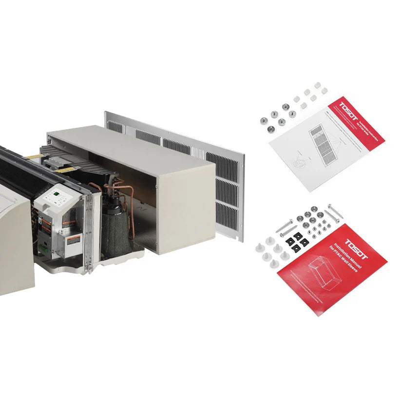 Tosot PTAC Packed Terminal Air Conditioner 15,000 BTU with Heat Pump 230V New