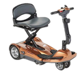 EV Rider Transport AF+ Automatic Folding Scooter Copper Open Box