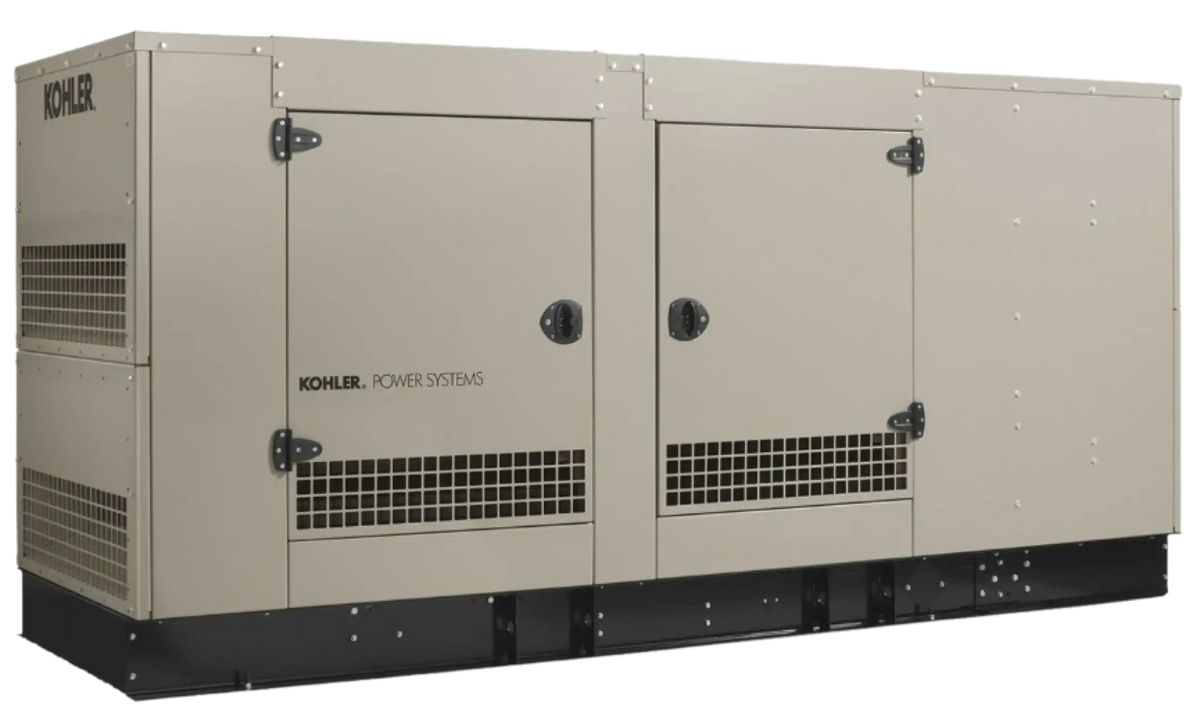 Kohler KG100R-QS 100KW 120/240V Single Phase Standby Generator Steel New