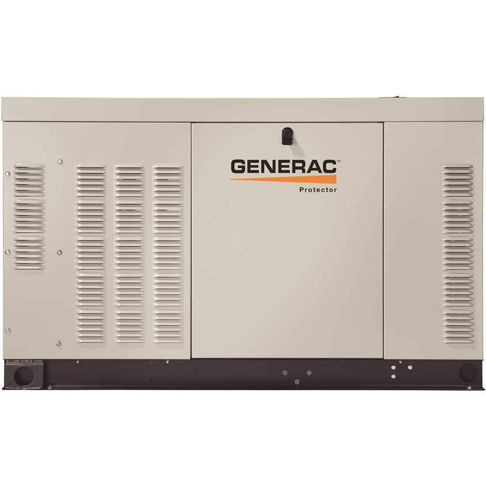 Generac Protector RG06024JNAX 60kW Liquid Cooled 3 Phase 120/240V Standby Generator Natural Gas New