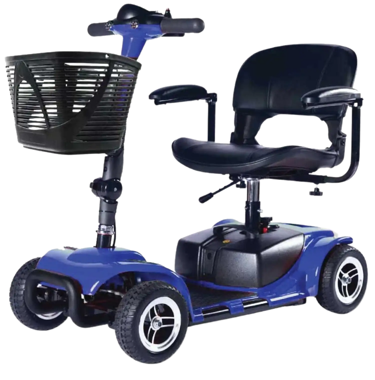 Zip'r Roo 4 Wheel Travel Mobility Scooter Blue Open Box