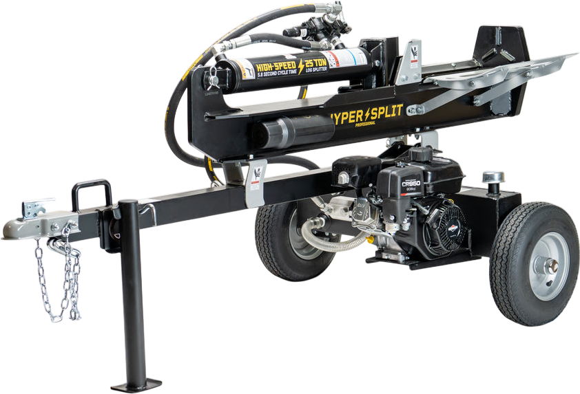 Hyper Split 33-209 Log Splitter 25 Ton Vertical/Horizontal 6.5 HP Briggs & Stratton XR950 Engine New
