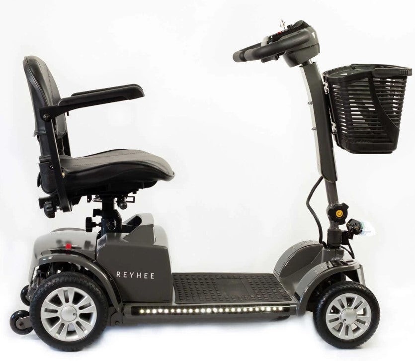 Reyhee Cruiser Electric Mobility Scooter 4 Wheel 24V 180W 3.75 MPH 15 Mile Range New