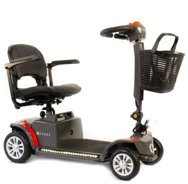 Reyhee Cruiser Electric Mobility Scooter 4 Wheel 24V 180W 3.75 MPH 15 Mile Range New
