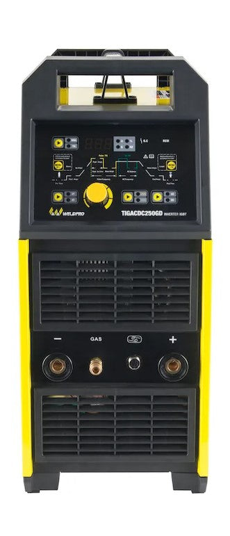 Weldpro TIGACDC250GD AC/DC Welder with TIG20 Water Cooled Torch L12006-1 New