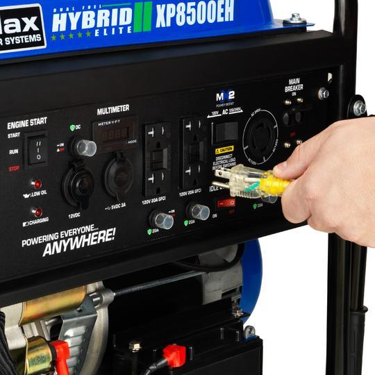 DuroMax XP8500EH 7000W/8500W Gas Dual Fuel Electric Start Generator New