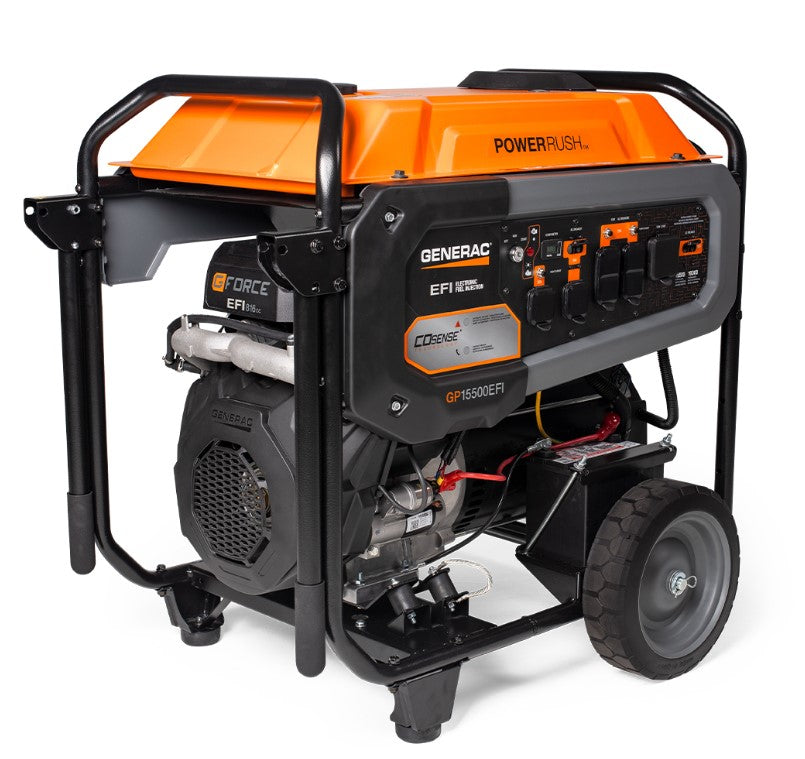 Generac GP15500EFI 15500W/19300W Generator Gas 50A COSense Electric Start 7705 New