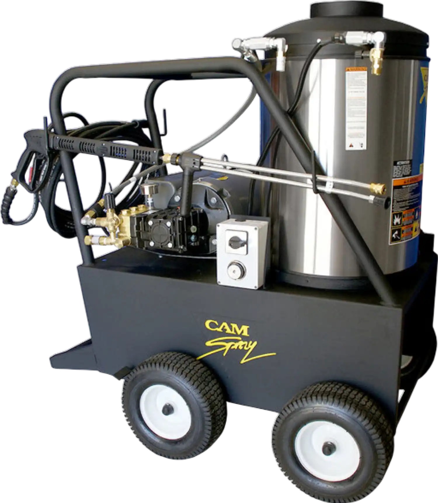 Cam Spray 3000QE Pressure Washer Electric Powered Diesel Fired Hot Water 4 GPM 3000 PSI New