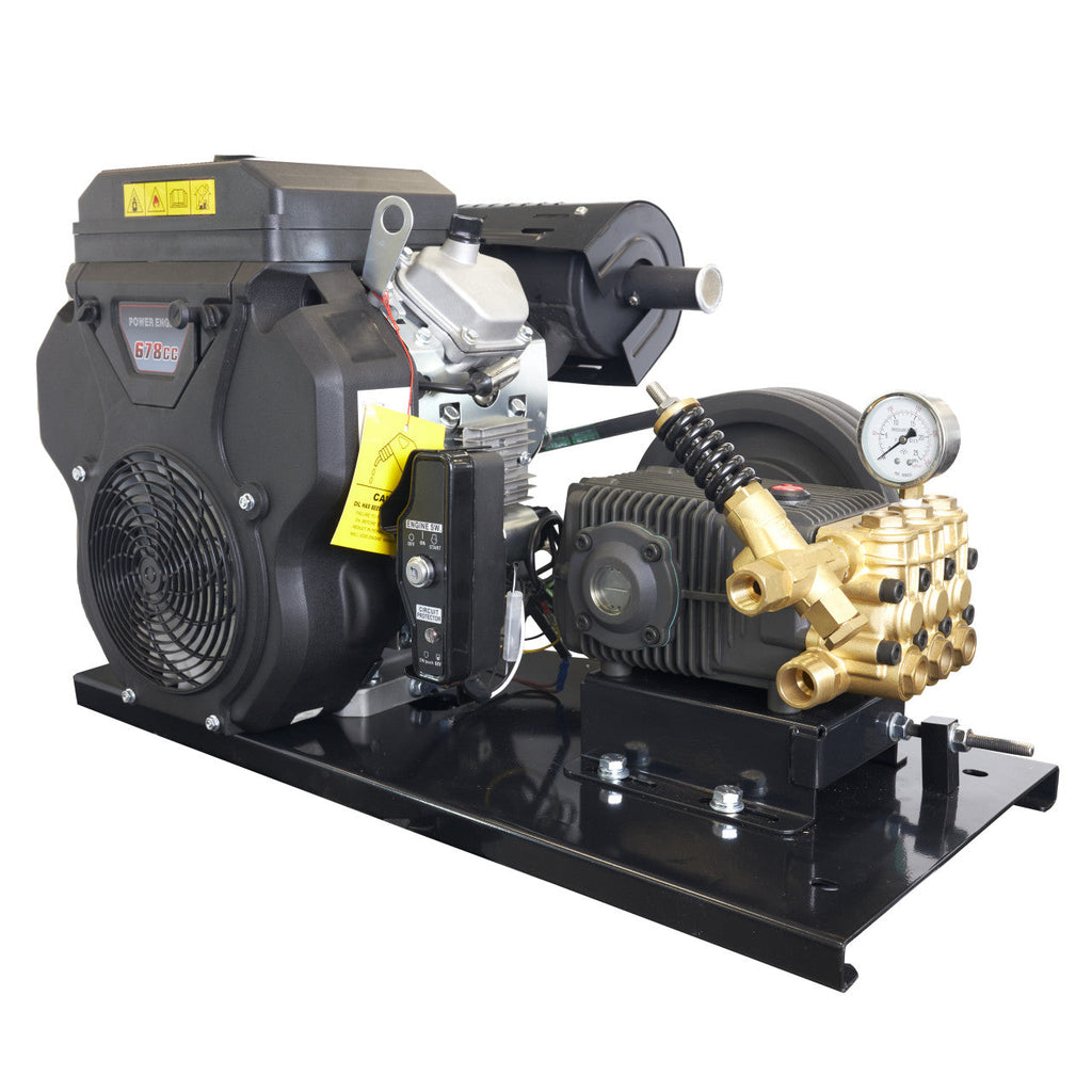 Canpump Belt-Drive Pressure Washer 2200 PSI 14.9 GPM 22HP Loncin Engine Electric Start New