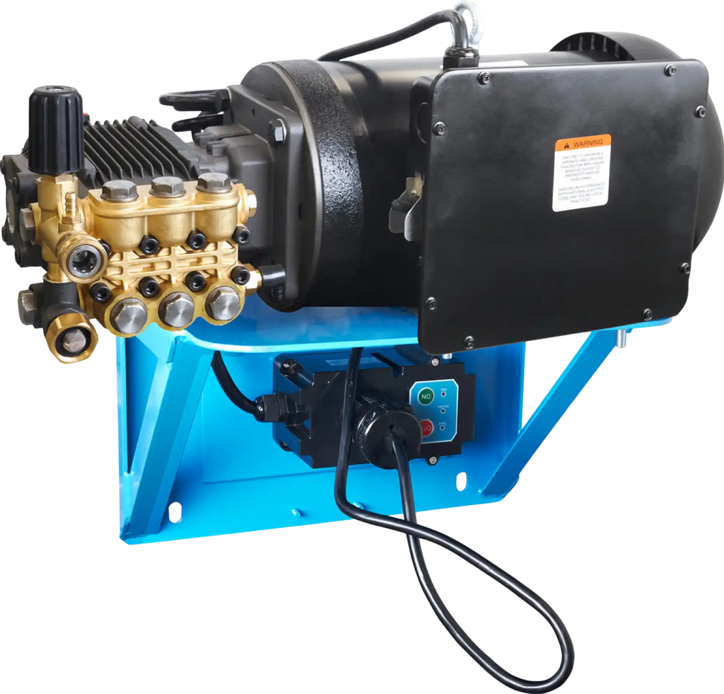 Canpump Wall-Mount Pressure Washer 1500 PSI 5 GPM 5 HP 240V Total Stop System New