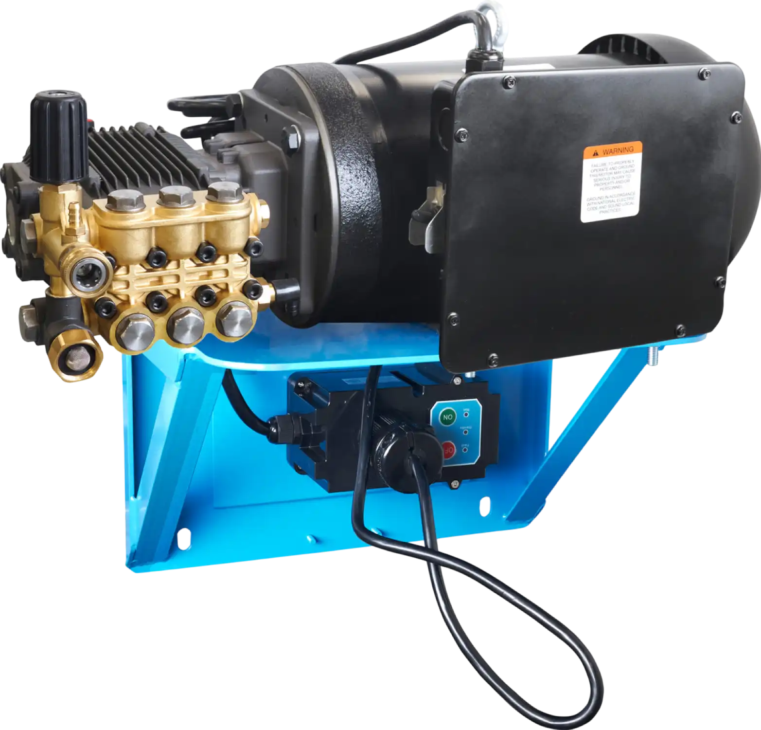 Canpump Wall-Mount Pressure Washer 1500 PSI 5 GPM 5 HP 240V Total Stop System New