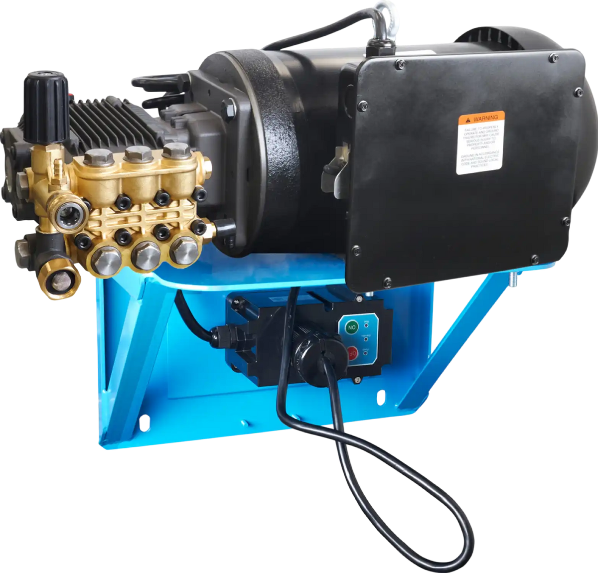 Canpump Wall-Mount Pressure Washer 2000 PSI 3.5 GPM 5 HP 240V Total Stop System New