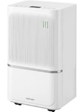 Costway 32 Pint Dehumidifier w/ Drain Hose Intelligent Control 2500 Sq Ft 54913037 New