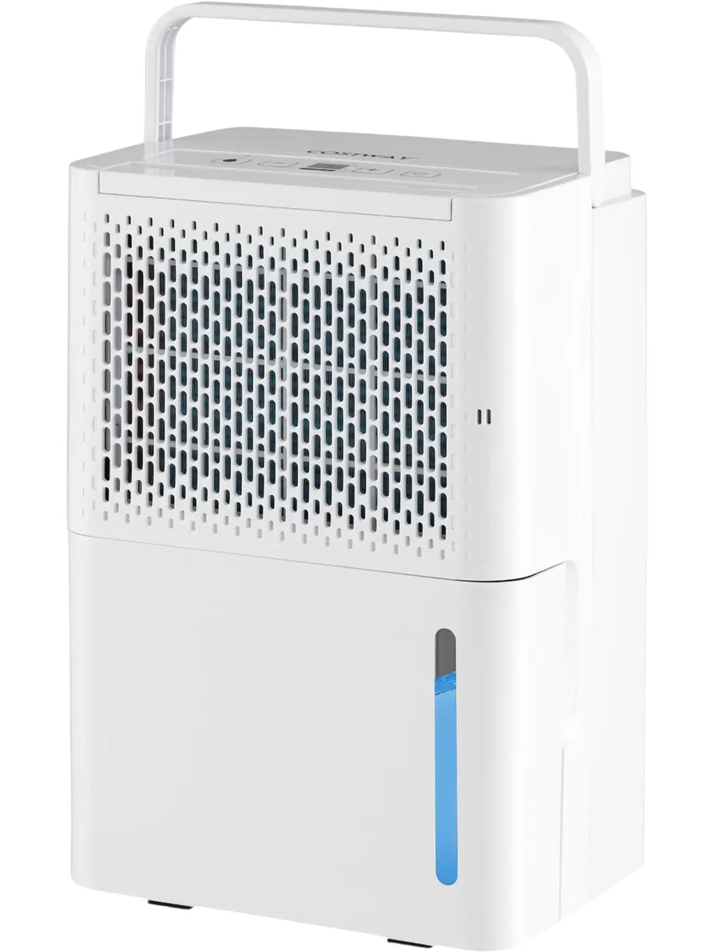 Costway 32 Pint 2000 Sq. Ft Dehumidifier Continuous Drying Auto Mode 92513468 New