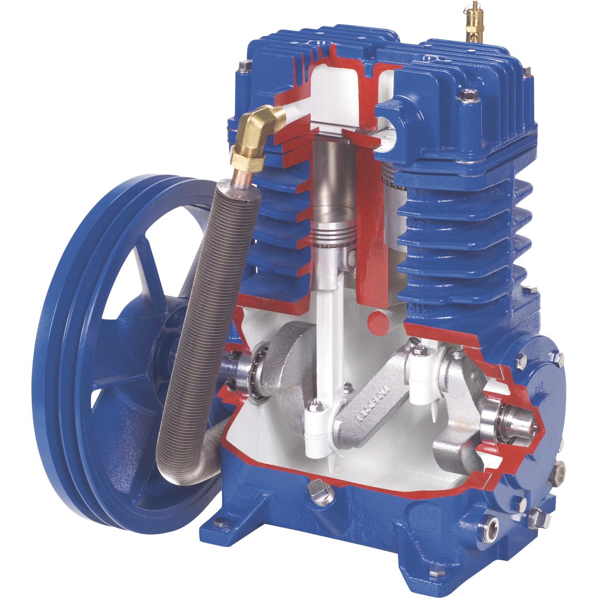 Quincy QT-54 Pro Air Compressor 5 HP 60 Gallon Two Stage Single Phase 230V New