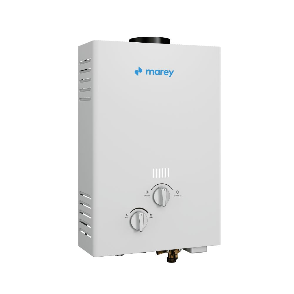 Marey G6FLP GAS 6L 1.58 GPM 42,000 BTU Liquid Propane Tankless Water Heater Open Box