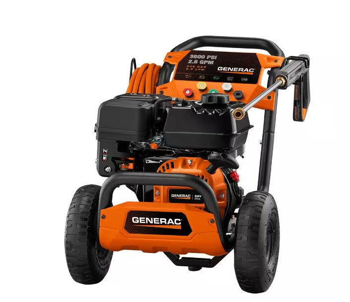 Generac 6924 3600 PSI 2.6 GPM Gas Pressure Washer New