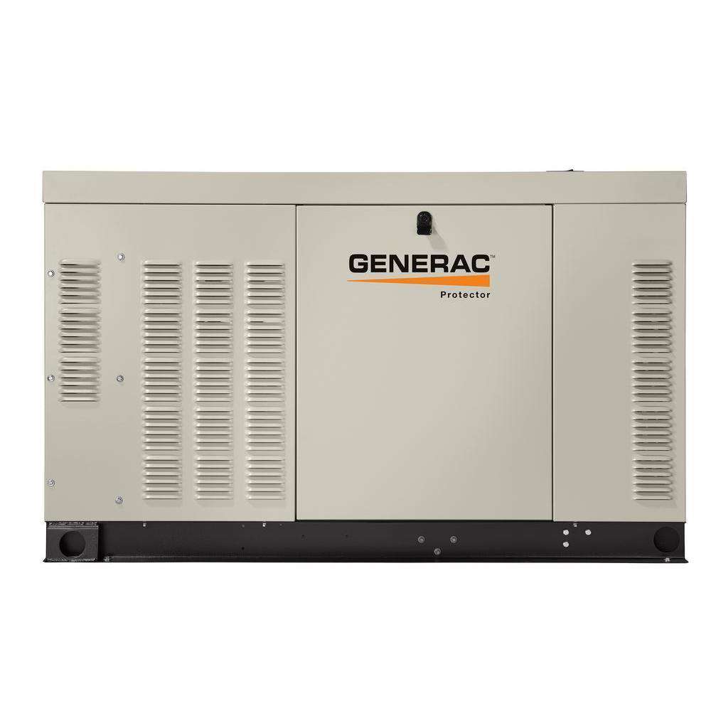 Generac Protector 25kW RG02515ANAX Liquid Cooled 1 Phase 120/240V LP/NG Standby Generator Scratch & Dent