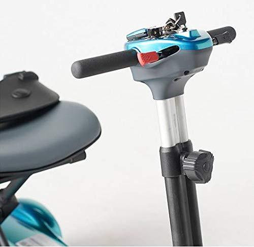EV Rider Transport AF+ Automatic Folding Scooter Blue Open Box