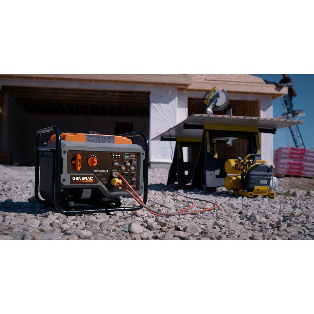 Generac GP3500iO 3000/3500w Open Frame Inverter Generator Scratch and Dent
