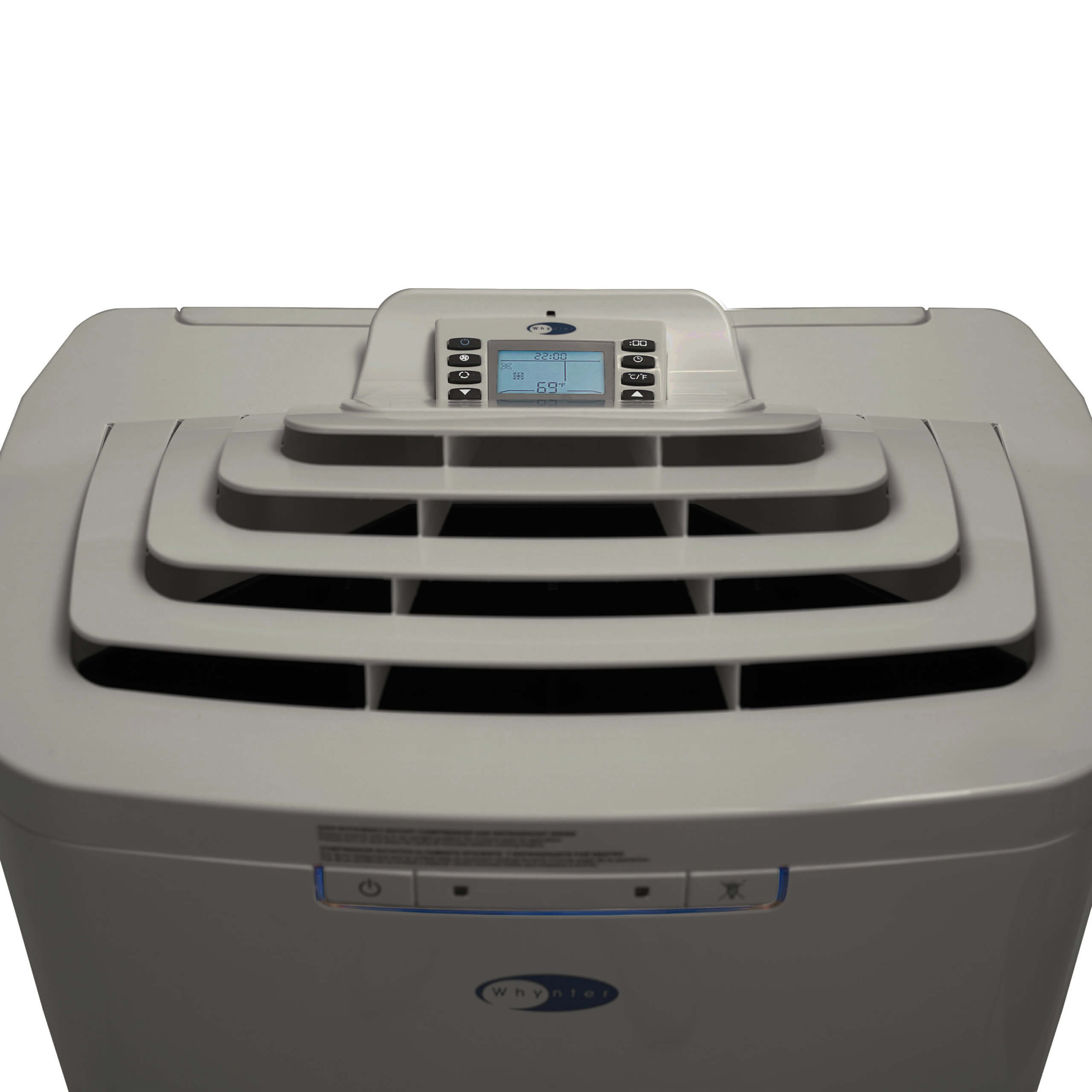 Whynter ARC-131GD 13,000 BTU Dual Hose Portable Air Conditioner with Activated Carbon Filter Gray New