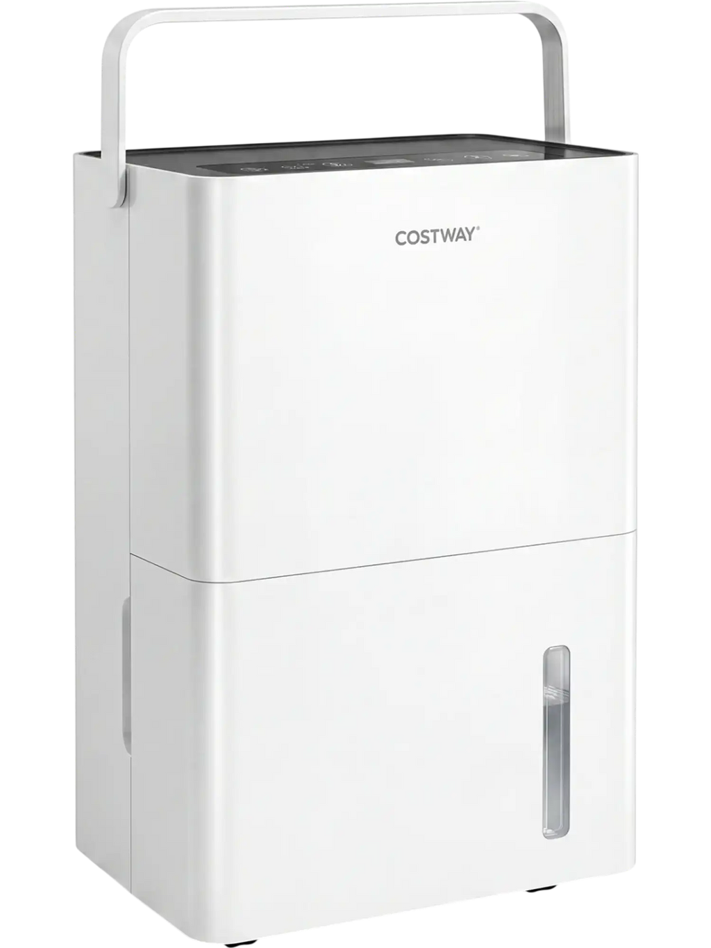 Costway 80 Pint 4000 Sq.Ft Compressor Dehumidifier w/ Drain Hose Smart Humidity Control Child Lock 84095466 New
