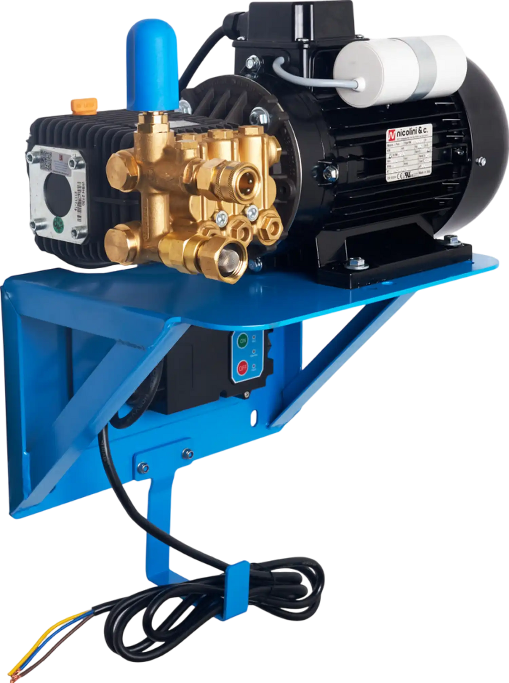 Canpump Wall-Mount Pressure Washer 2500 PSI 2.3 GPM or 2100 PSI 2.8 GPM 4HP 240V Total Stop System New