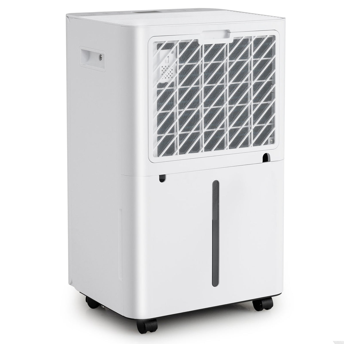 Costway 54 Pint 4500 Sq.Ft Dehumidifier w/ Drain Hose for Home 40426013 New