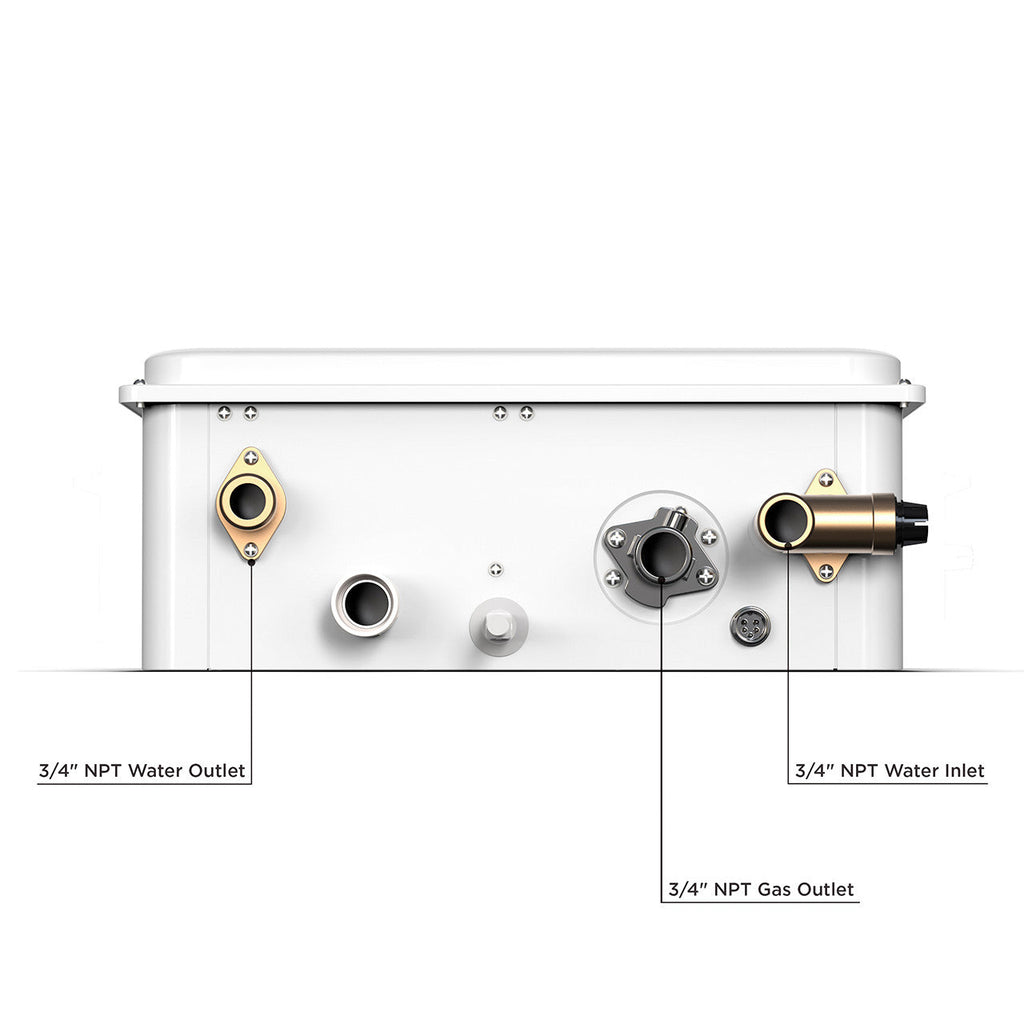 Eccotemp 45H-LP 6.8 GPM Outdoor Propane Tankless Water Heater Open Box