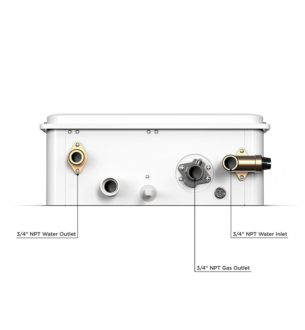 Eccotemp 45HI-LP 6.8 GPM Propane Tankless Water Heater Open Box