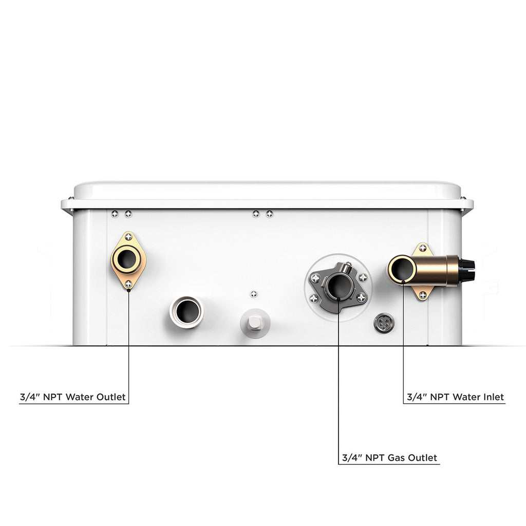 Eccotemp 45HI-NG 6.8 GPM Natural Gas Tankless Water Heater Open Box