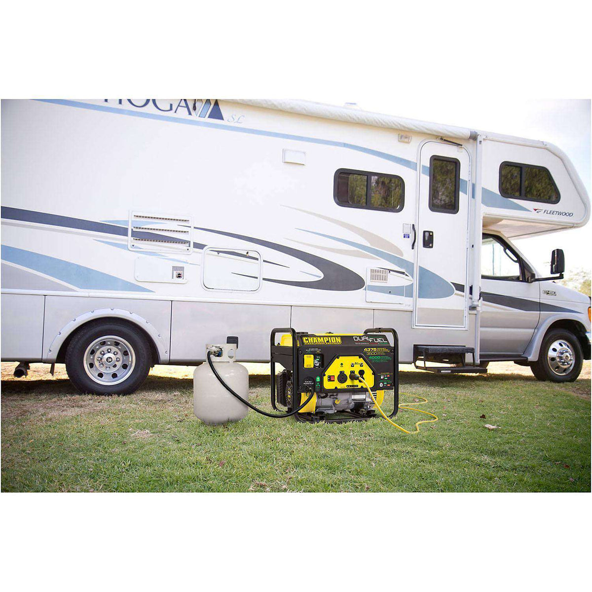 Champion 100401 3500W/4375W Dual Fuel Gas Generator Manufacturer RFB