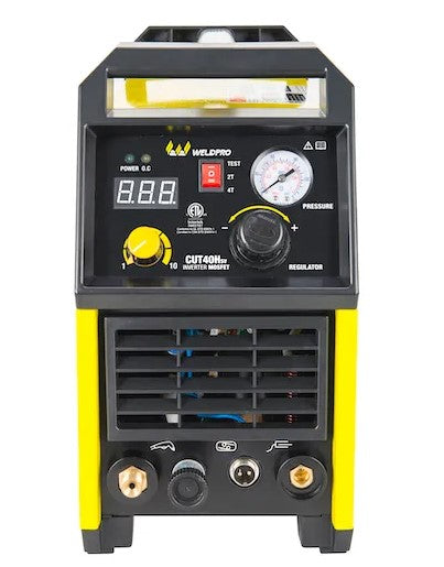 Weldpro CUT40HSV Plasma Cutter 40 Amp Inverter with High-Frequency Pilot Arc Dual Voltage 220V/110V L14007 New
