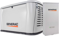 Generac 7325 22kW Standby Generator Propane Natural Gas 1 Phase 240V w/ 200A Automatic Transfer Switch New