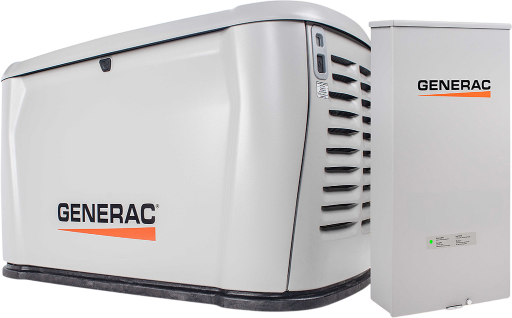 Generac 7324 18kW Standby Generator Propane Natural Gas 1 Phase 240V w/ 200A Automatic Transfer Switch Cellular RFB