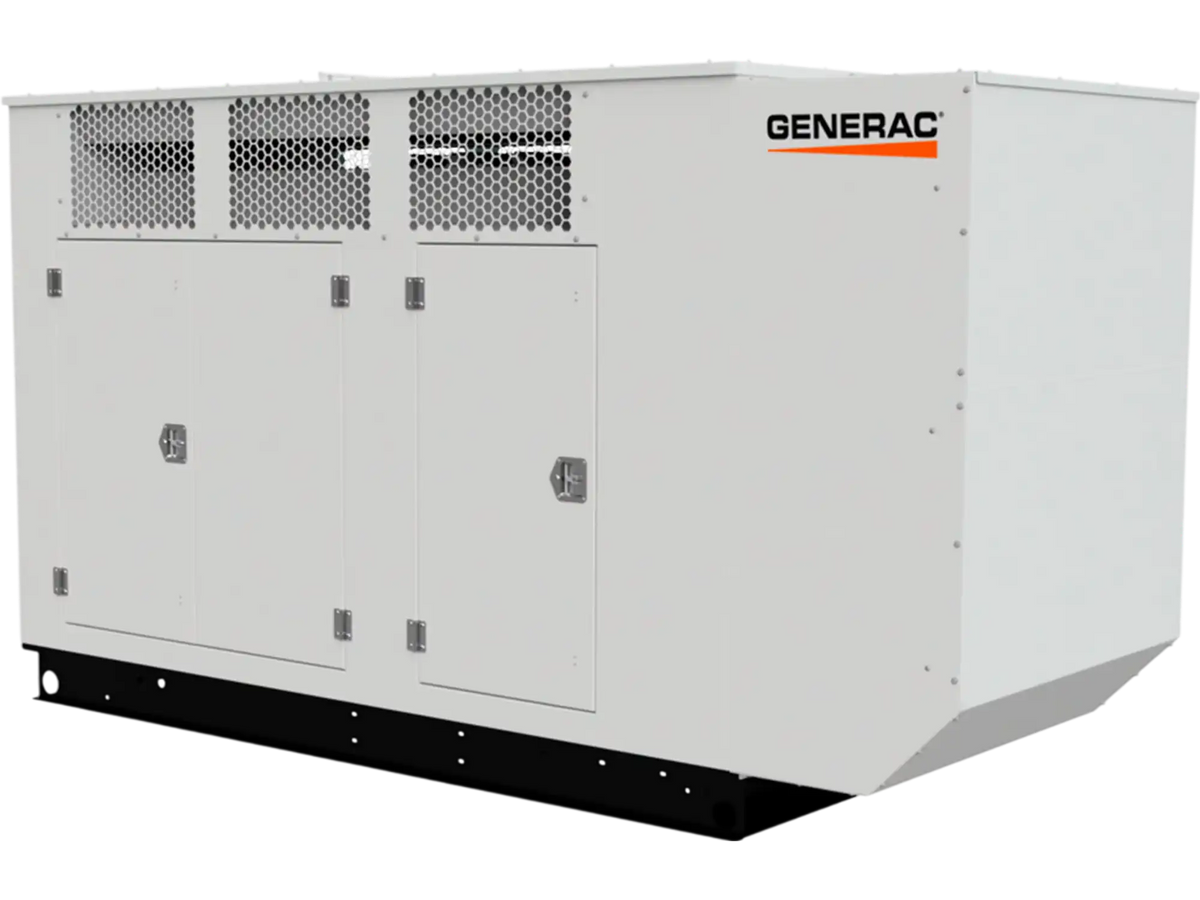Generac RG13089JNAC 130kW Standby Generator Liquid Cooled Dual Fuel Natural Gas Propane 120/240V 3 Phase New