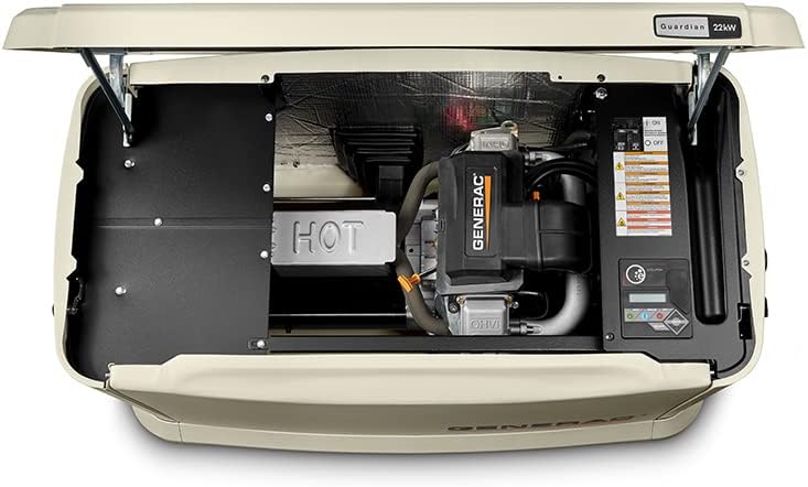 Generac 70432 Guardian 22kW Standby Generator WiFi w/ 200 Amp Automatic Transfer Switch New