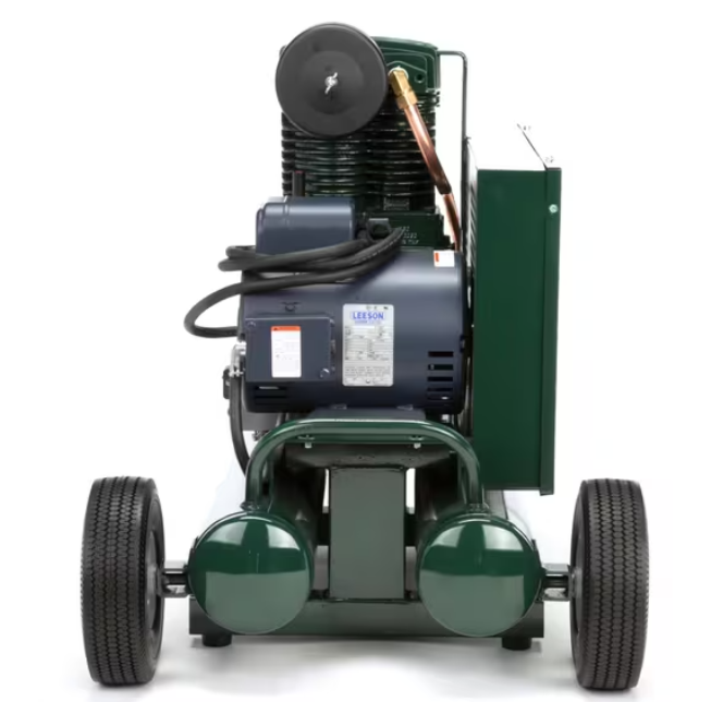 Rolair 5230K30CS Air Compressor Wheelbarrow Electric 5 HP 9 gal. Two-Stage 230V 1-Phase with Regulator & Gauge Set Manufacturer RFB
