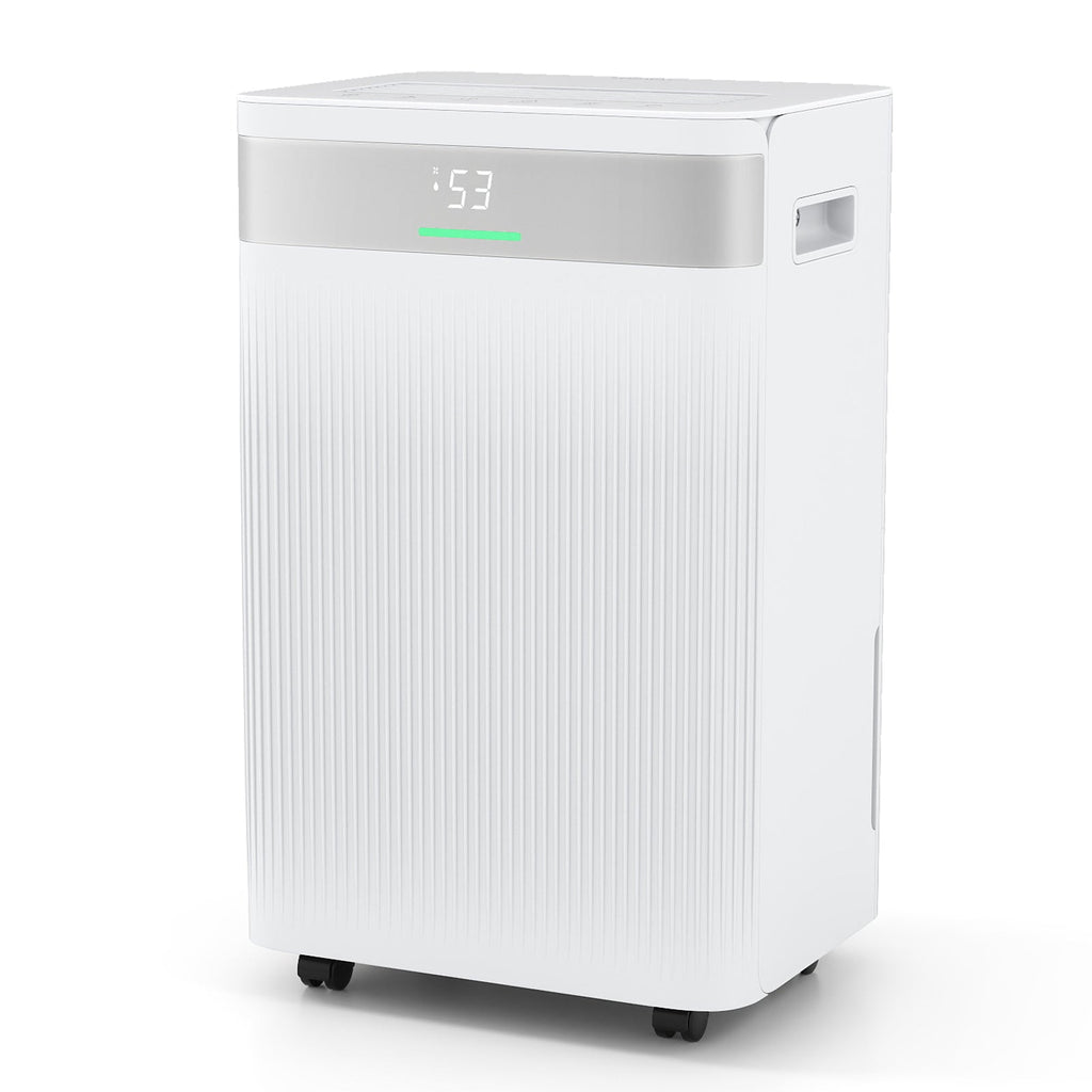 Costway 54 Pint 4500 Sq.Ft Home Dehumidifier 14331523 New